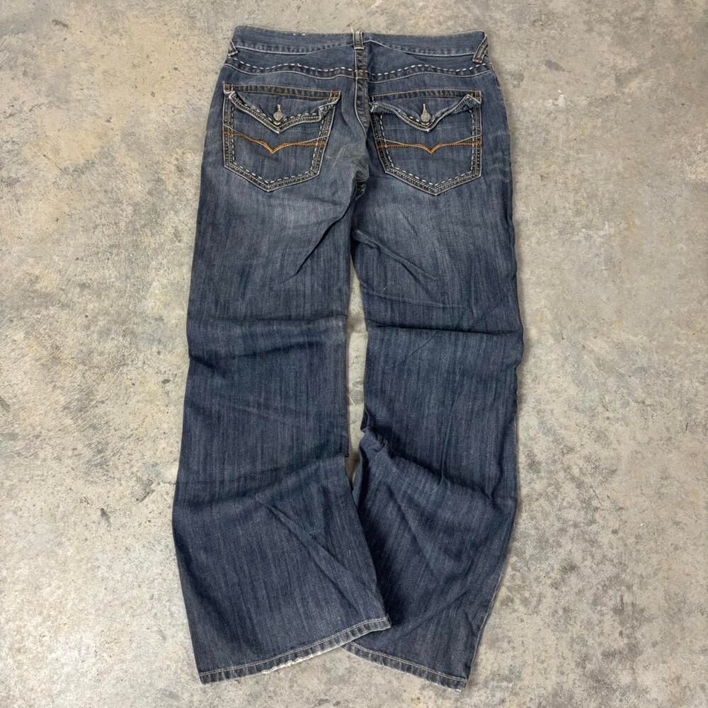 2000s guess bootcut embroidered jeans - Picture 2 of 7